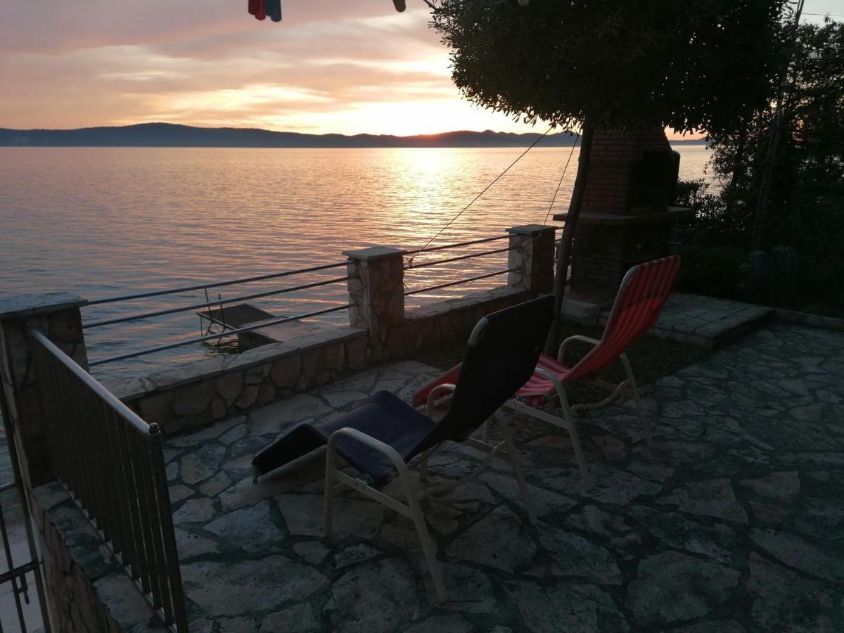 House First Row By The Sea Villa Bibinje Eksteriør billede